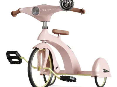Baby bike tricycle 3D model