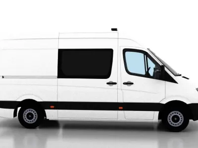 Mercedes Benz Sprinter L2H2 2009 Ambulance EU 3D model
