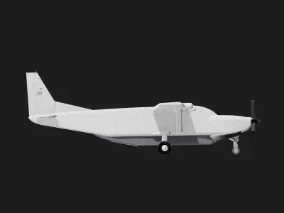 Cessna Grand Caravan 3D print model