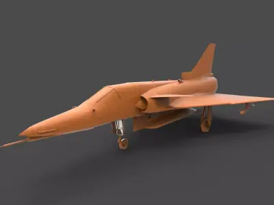 IAI Kfir 3D print model