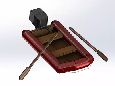 Boat Toy 3D print model