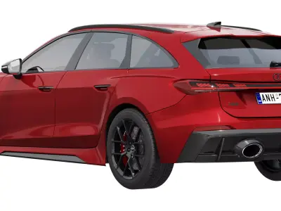 Audi RS5 Avant 2027 3D model