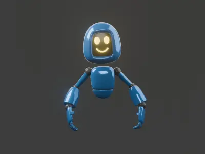 Flying Robot 3D model
