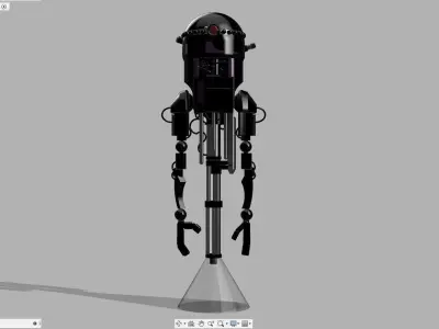 Z0-ZRC star wars robot 3D print model