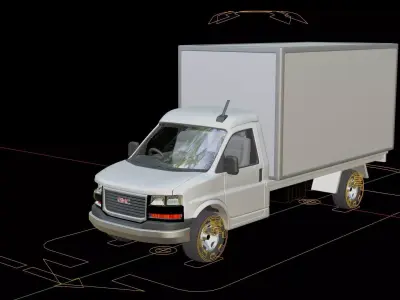 GMC Savana Cutaway 3D model