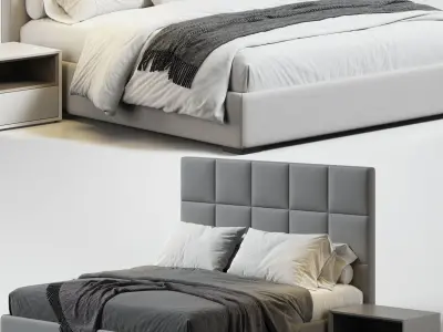 Bardo Bed 3D model