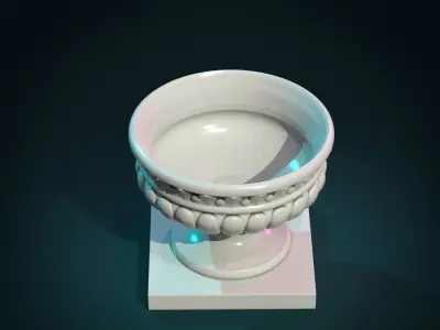 Garden Vase 3D print model