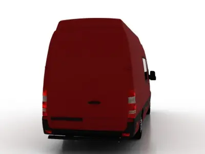Mercedes Benz Sprinter L4H3 2015 Crew Van UK 3D model