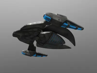 30spaceship spaceship 3D model