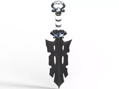 Sick Angel Low-poly 3D model