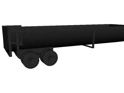 Truck Trailer Free 3D model