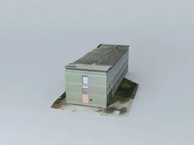 College Gawęckiego Free 3D model