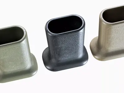 Foregrip Magpul BCM Low-poly 3D model