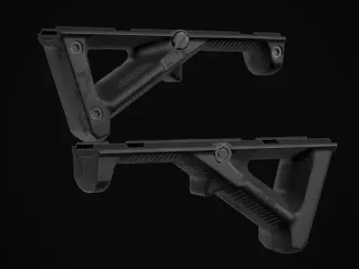 MAGPUL Angled Grip AFG2 Low-poly 3D model