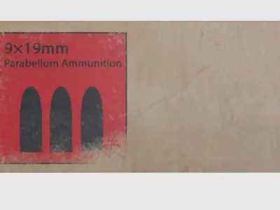 Ammo Packet - Game Ready Low-poly 3D model