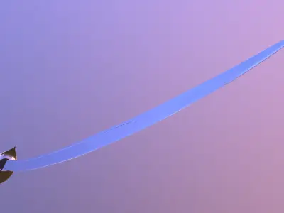  The US Cavalery saber  3D model