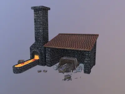  Iron Mine Level 10 3D model