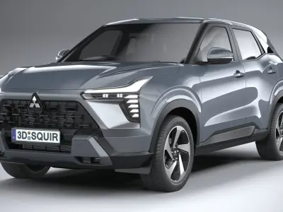 Mitsubishi Xforce 2024 3D model purchase