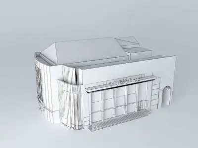Theatre of Poitiers Free 3D model