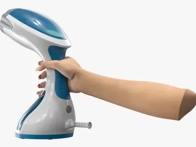  Handheld Garment Steamer in Hand 