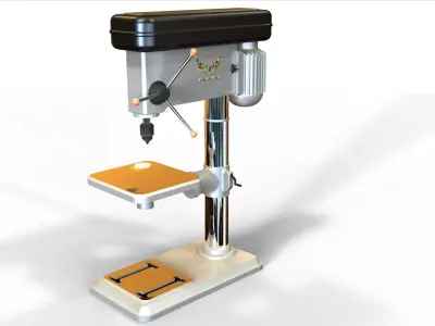 Drill Machine 8833 3D model