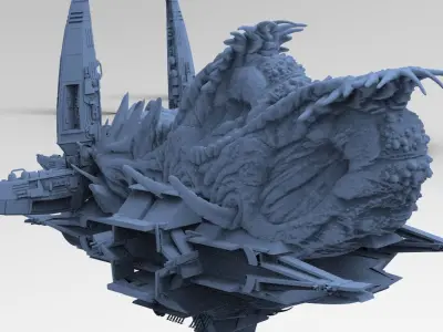 Genma Airship 2  3D model