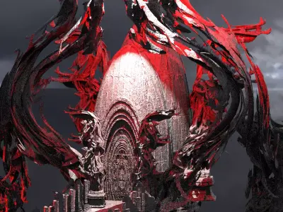 Mistress of evil vine castle 3D model