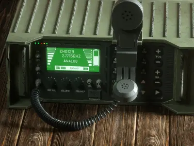 Harby Radio 3D model