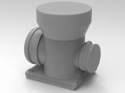 MOTORCYCLE CARBURETOR 3D print model