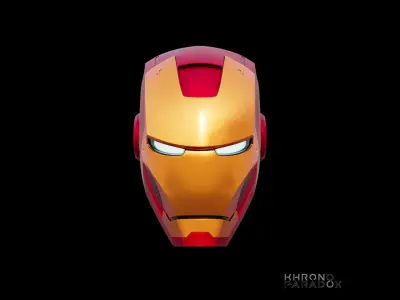 Mk 3 helmet Low-poly 3D model