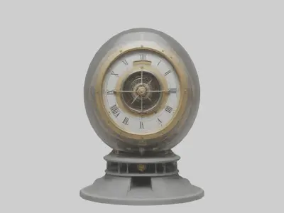 Time Travel Device Mo 1 Low-poly 3D model