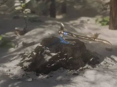 Leviathan Axe-God of War Ragnarok 3D model