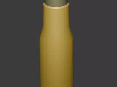 Mauser K98 Rifle Bullet 3D model