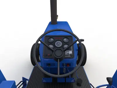 TW20 Tractor 1978 3D model