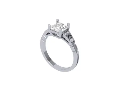 Wedding Ring  3D print model 406