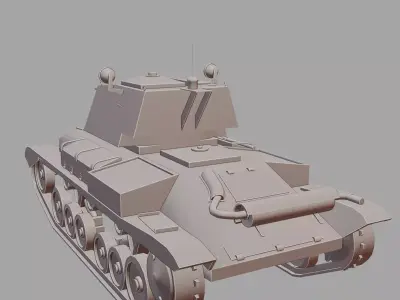 A10 Cruiser Mk II Cruiser Tank 3D Printable  3D print model