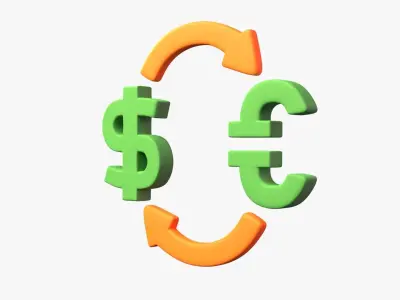 Trade 3D Illustration 3D model