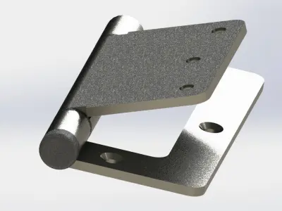 hinge assembly 3D model