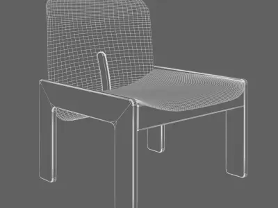 Accent Chair 3D model