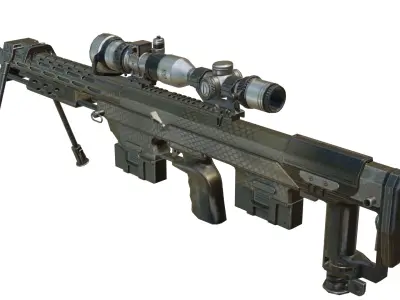 DSR-Precision DSR-1 Low-poly 3D model