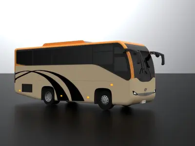 KARWA SCHOOL BUS Free 3D model