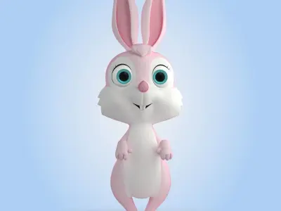 Rabbit Female  3D model