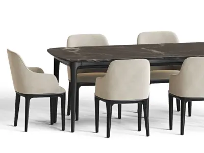 Dining Set 96 3D model