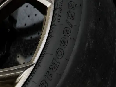 Goodyear Eagle 265 660 ZR18 3D model