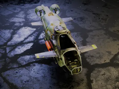 Avatar2 The Way of Water  Mako submarine 3D model