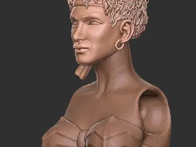 Kitiara Mythic Legions Head 3D print model