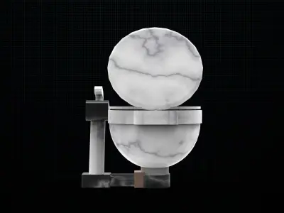 Ship toilet 3D model
