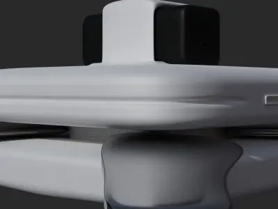 Drone remote control device 3D model