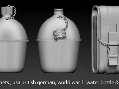 Military Assets brush  3D model