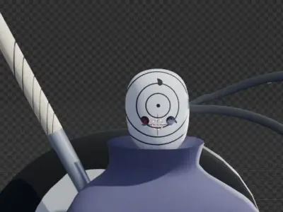 OBITO FROM NARUTO SHIPPUDEN 3D model